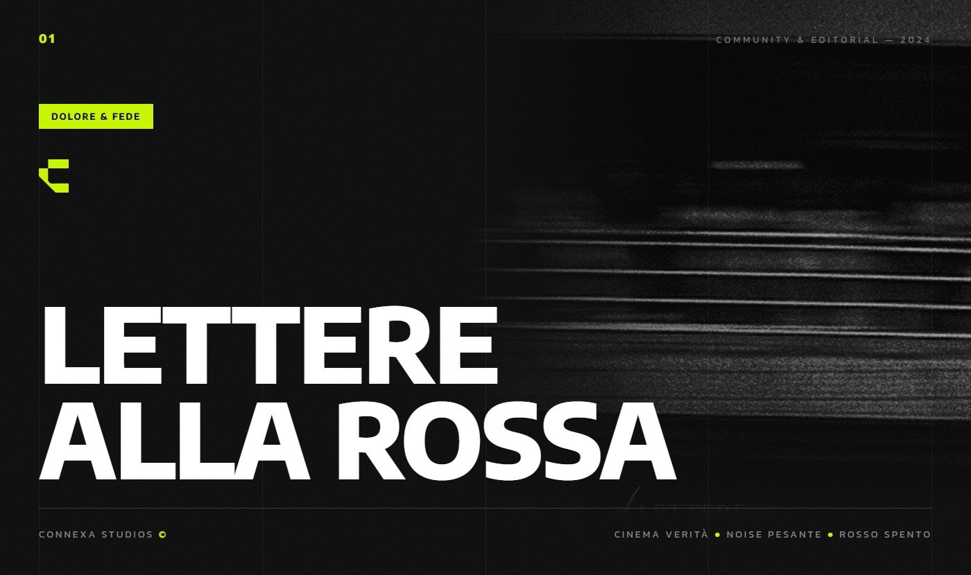 Lettere alla Rossa — cover