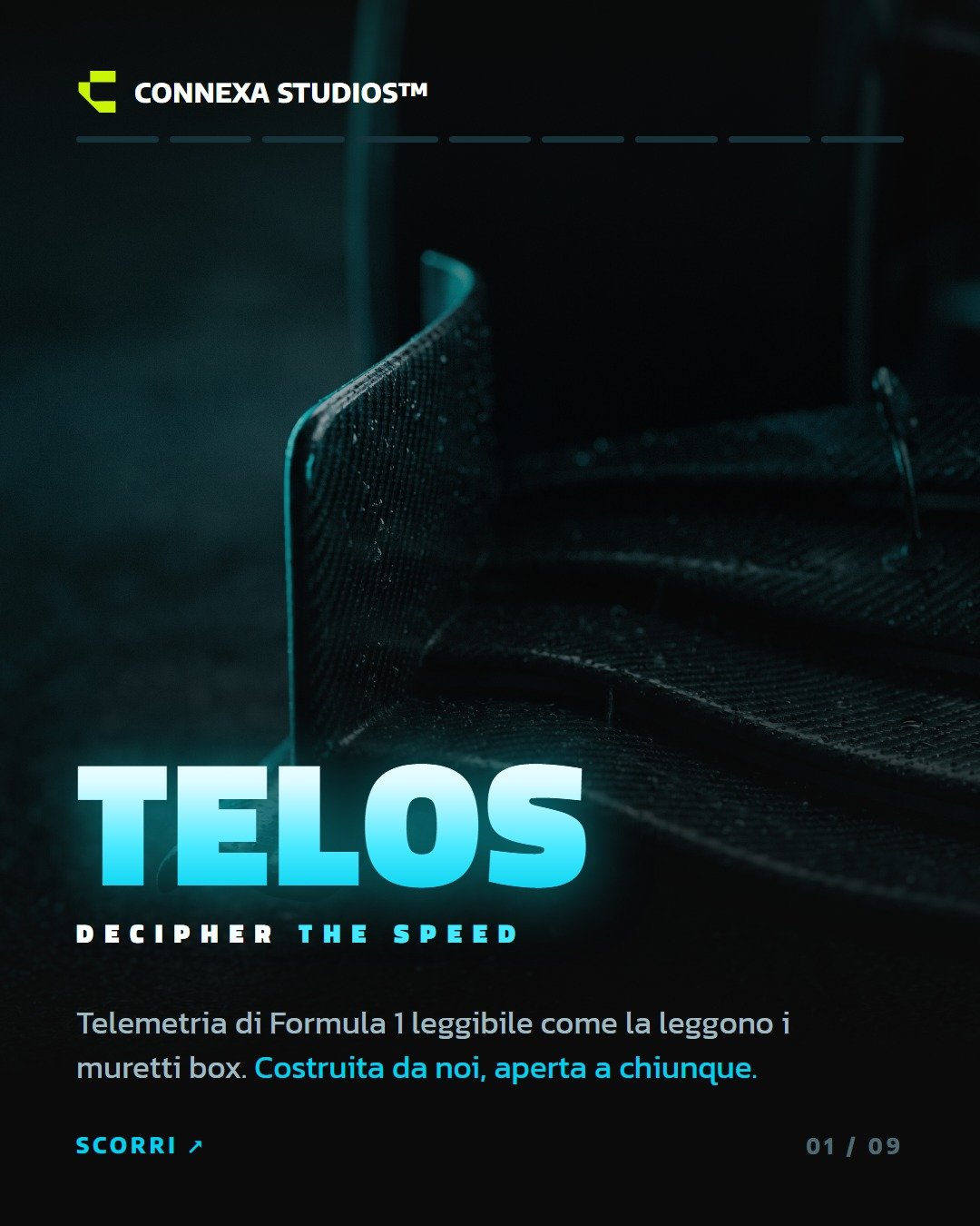 Carosello: TELOS, telemetria di Formula 1